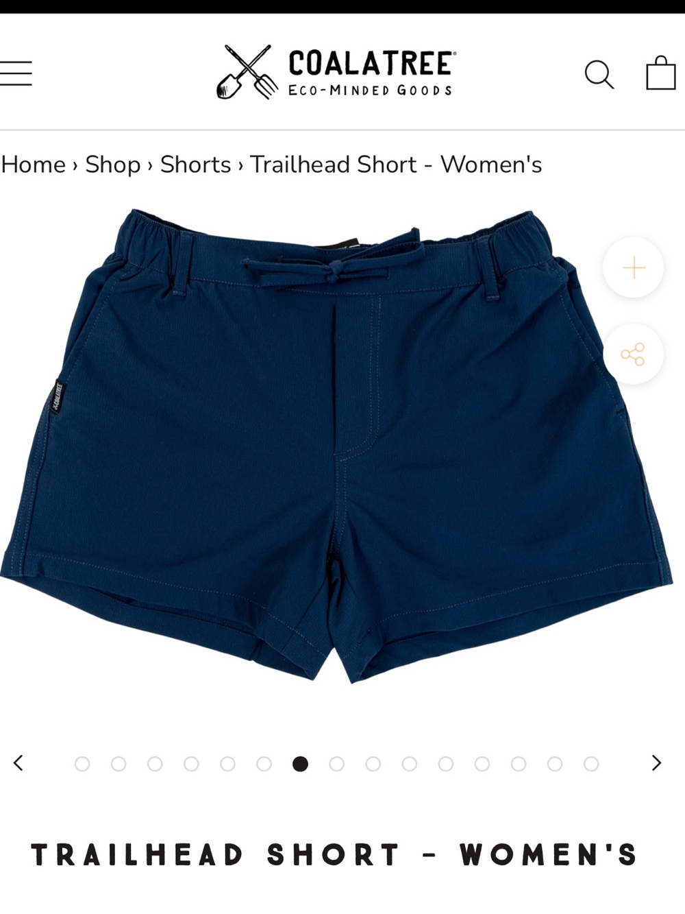 Coalateee Trailhead shorts